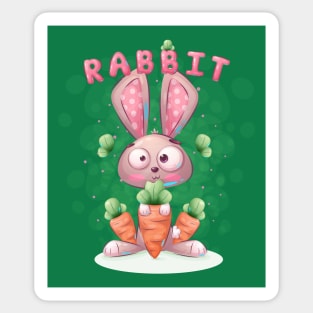 Sweet Baby Rabbit Sticker